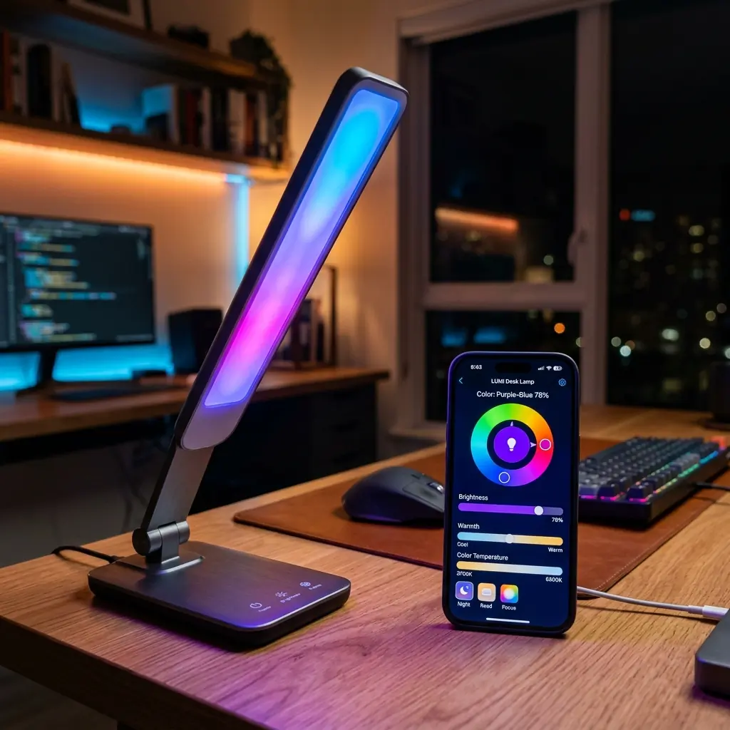 Smart Desk Lamp: Capstone
